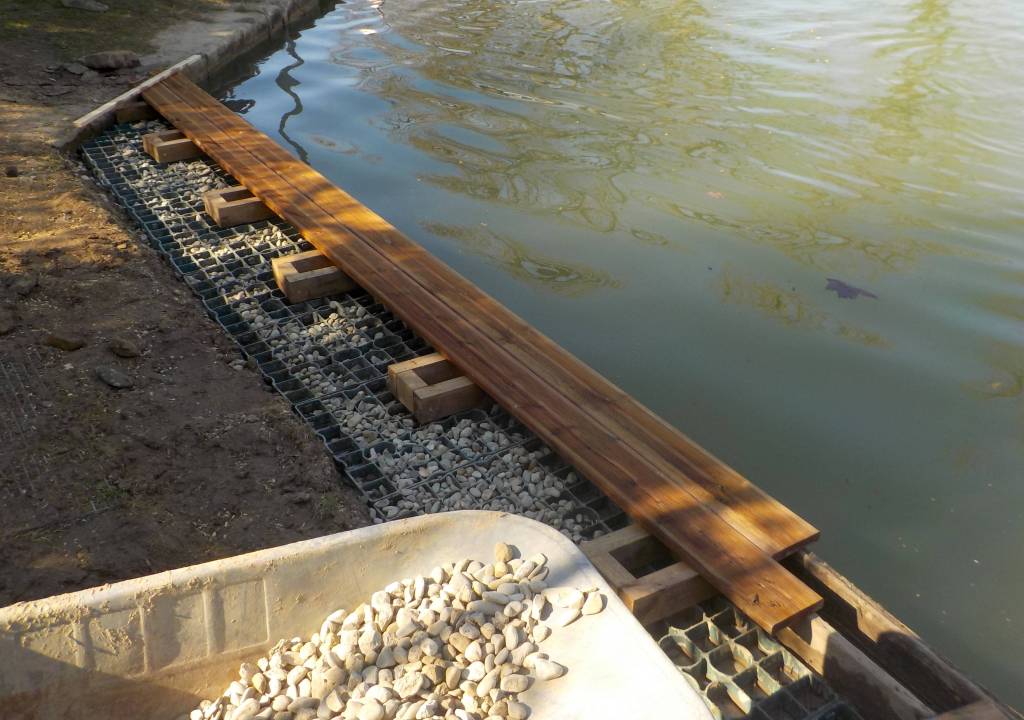 Chantier ponton VRAC Lauragais